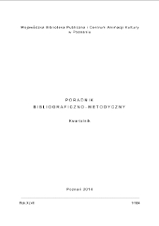 Poradnik Bibliograficzno-Metodyczny 2014 z.1