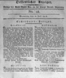 Oeffentlicher Anzeiger. 1816.07.12 No.28