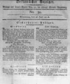 Oeffentlicher Anzeiger. 1816.07.26 No.30
