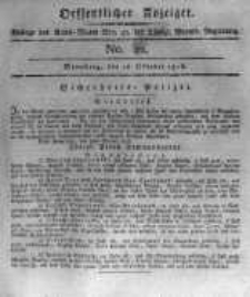 Oeffentlicher Anzeiger. 1816.10.18 No.42