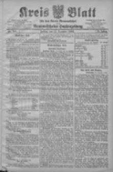 Kreis Blatt f&uuml;r den Kreis Neutomischeler zugleich Hopfenzeitung 1906.12.14 Jg.25 Nr100