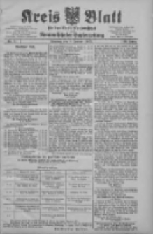 Kreis Blatt f&uuml;r den Kreis Neutomischeler zugleich Hopfenzeitung 1907.01.08 Jg.26 Nr3
