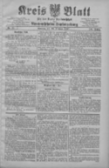 Kreis Blatt f&uuml;r den Kreis Neutomischeler zugleich Hopfenzeitung 1907.02.19 Jg.26 Nr15