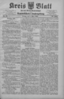 Kreis Blatt f&uuml;r den Kreis Neutomischeler zugleich Hopfenzeitung 1907.03.08 Jg.26 Nr20