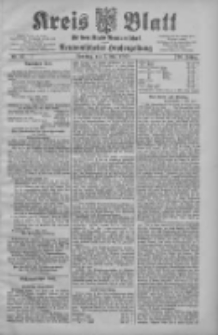 Kreis Blatt f&uuml;r den Kreis Neutomischeler zugleich Hopfenzeitung 1907.05.07 Jg.26 Nr37
