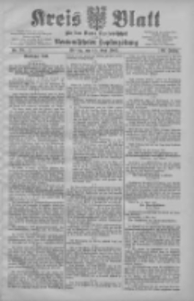 Kreis Blatt f&uuml;r den Kreis Neutomischeler zugleich Hopfenzeitung 1907.05.10 Jg.26 Nr38