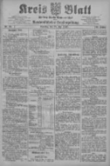 Kreis Blatt für den Kreis Neutomischeler zugleich Hopfenzeitung 1907.05.28 Jg.26 Nr43