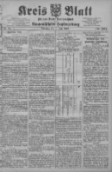 Kreis Blatt f&uuml;r den Kreis Neutomischeler zugleich Hopfenzeitung 1907.07.02 Jg.26 Nr53