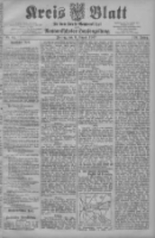 Kreis Blatt f&uuml;r den Kreis Neutomischeler zugleich Hopfenzeitung 1907.08.09 Jg.26 Nr64