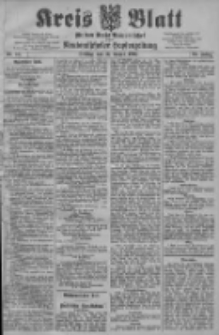 Kreis Blatt f&uuml;r den Kreis Neutomischeler zugleich Hopfenzeitung 1907.08.16 Jg.26 Nr66