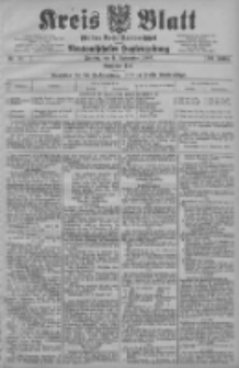Kreis Blatt f&uuml;r den Kreis Neutomischeler zugleich Hopfenzeitung 1907.09.06 Jg.26 Nr72