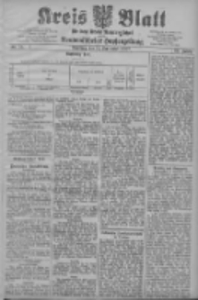 Kreis Blatt f&uuml;r den Kreis Neutomischeler zugleich Hopfenzeitung 1907.09.17 Jg.26 Nr75