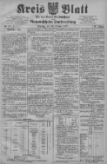 Kreis Blatt für den Kreis Neutomischeler zugleich Hopfenzeitung 1907.10.29 Jg.26 Nr87