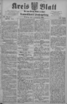 Kreis Blatt f&uuml;r den Kreis Neutomischeler zugleich Hopfenzeitung 1907.11.05 Jg.26 Nr89