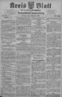 Kreis Blatt f&uuml;r den Kreis Neutomischeler zugleich Hopfenzeitung 1907.11.08 Jg.26 Nr90