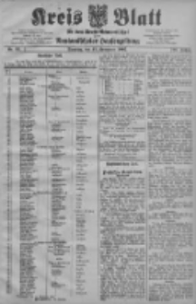 Kreis Blatt f&uuml;r den Kreis Neutomischeler zugleich Hopfenzeitung 1907.11.19 Jg.26 Nr93