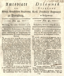 Amtsblatt der Königlichen Preussischen Regierung zu Bromberg. 1817.11.28 No.48