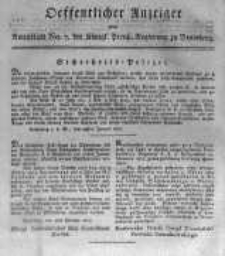Oeffentlicher Anzeiger zum Amtsblatt No.7. der Königl. Preuss. Regierung zu Bromberg. 1817