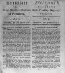 Amtsblatt der Königlichen Preussischen Regierung zu Bromberg. 1818.01.09 No.2