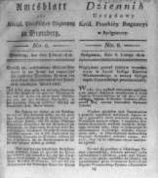 Amtsblatt der K&ouml;niglichen Preussischen Regierung zu Bromberg. 1818.02.06 No.6
