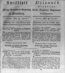 Amtsblatt der Königlichen Preussischen Regierung zu Bromberg. 1818.02.20 No.8