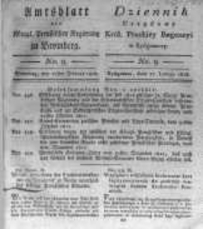 Amtsblatt der K&ouml;niglichen Preussischen Regierung zu Bromberg. 1818.02.27 No.9