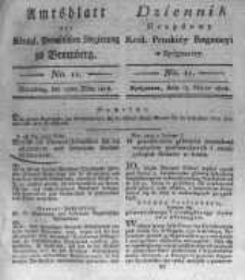 Amtsblatt der Königlichen Preussischen Regierung zu Bromberg. 1818.03.13 No.11