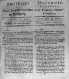 Amtsblatt der Königlichen Preussischen Regierung zu Bromberg. 1818.05.29 No.22