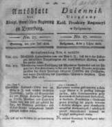 Amtsblatt der Königlichen Preussischen Regierung zu Bromberg. 1818.07.03 No.27