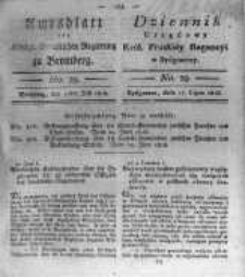 Amtsblatt der Königlichen Preussischen Regierung zu Bromberg. 1818.07.17 No.29