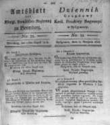 Amtsblatt der Königlichen Preussischen Regierung zu Bromberg. 1818.08.28 No.35