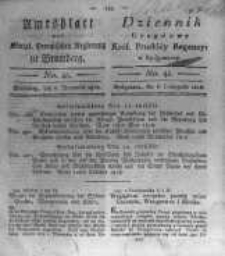 Amtsblatt der Königlichen Preussischen Regierung zu Bromberg. 1818.11.06 No.45