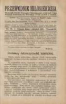 Przewodnik Miłosierdzia: miesięcznik Związku Towarzystw Dobroczynności "Caritas" i Rad Wyższych Kongregacji św. Wincentego à Paulo męskich i żeńskich 1925 lipiec/sierpień R.4 Nr7/8