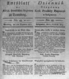 Amtsblatt der Königlichen Preussischen Regierung zu Bromberg. 1817.12.05 No.49