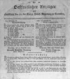 Oeffentlicher Anzeiger zum Amtsblatt No.52. der Königl. Preuss. Regierung zu Bromberg. 1818