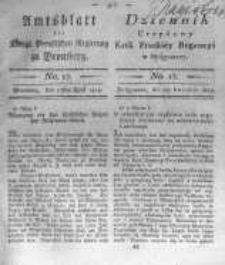 Amtsblatt der Königlichen Preussischen Regierung zu Bromberg. 1819.04.23 No.17