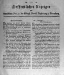 Oeffentlicher Anzeiger zum Amtsblatt No.52. der Königl. Preuss. Regierung zu Bromberg. 1819
