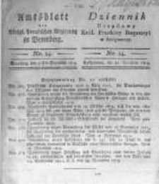 Amtsblatt der Königlichen Preussischen Regierung zu Bromberg. 1819.12.31 No.54