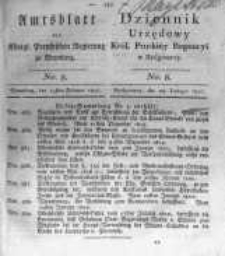 Amtsblatt der Königlichen Preussischen Regierung zu Bromberg. 1820.02.25 No.8