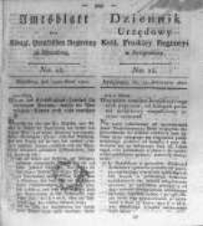Amtsblatt der K&ouml;niglichen Preussischen Regierung zu Bromberg. 1820.04.14 No.15