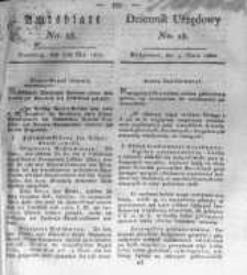 Amtsblatt der K&ouml;niglichen Preussischen Regierung zu Bromberg. 1820.05.05 No.18