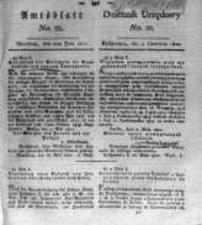 Amtsblatt der Königlichen Preussischen Regierung zu Bromberg. 1820.06.02 No.22