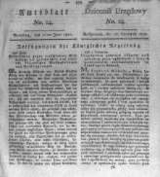 Amtsblatt der K&ouml;niglichen Preussischen Regierung zu Bromberg. 1820.06.16 No.24
