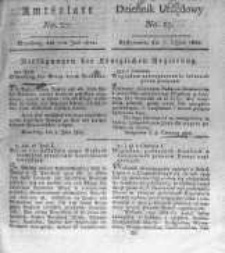 Amtsblatt der K&ouml;niglichen Preussischen Regierung zu Bromberg. 1820.07.07 No.27