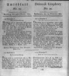 Amtsblatt der K&ouml;niglichen Preussischen Regierung zu Bromberg. 1820.09.29 No.39