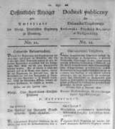 Oeffentlicher Anzeiger zum Amtsblatt No.11. der Königl. Preuss. Regierung zu Bromberg. 1820