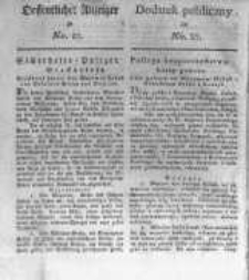 Oeffentlicher Anzeiger zum Amtsblatt No.27. der Königl. Preuss. Regierung zu Bromberg. 1820