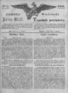 Fraustädter Kreisblatt. 1868.01.17 Nr3