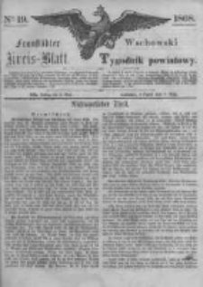 Fraustädter Kreisblatt. 1868.05.08 Nr19