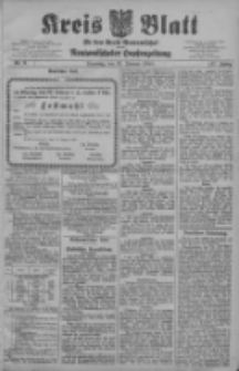 Kreis Blatt für den Kreis Neutomischeler zugleich Hopfenzeitung 1908.01.21 Jg.27 Nr6